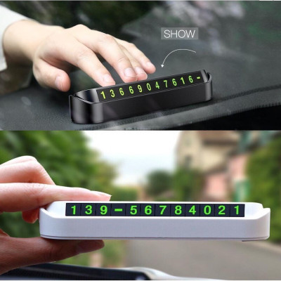 Bảng Báo Số Đ.Thoại Gắn Taplo Xe Ôtô, Bảng Điện Thoại Tiện Dụng và Văn Minh, Báo Mọi Người Biết Số Gọi. Taky Home 9200