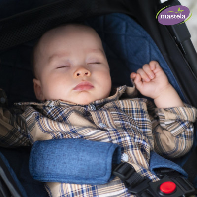 Xe đẩy gấp gọn cho bé Mastela HN275 - Xe đẩy em bé siêu nhẹ, thoáng khí bảo hành 12 tháng