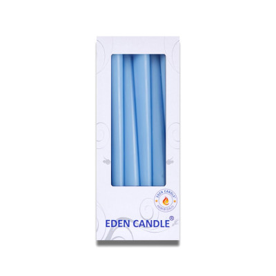 Hộp 6 nến thơm taper Eden Candle FTRAMART EDC2331 25cm (Xanh da trời)