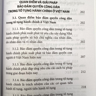 Bảo Đảm Quyền Công Dân Trong Tố Tụng Hành Chính