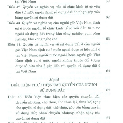 Luật Đất Đai (Sửa đổi, bổ sung năm 2024)