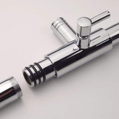 Cây sen nóng lạnh Đồng mạ Chrome Eurolife EL-S924 (Trắng bạc)