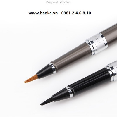 Bộ bút lông viết thư pháp mực ống Baoke S40