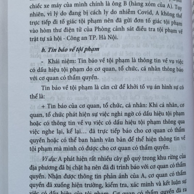 Hướng dẫn môn học Luật tố tụng hình sự