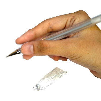 Bộ 2 Bút Nhũ Crown HIR-500GSM - Màu Bạc