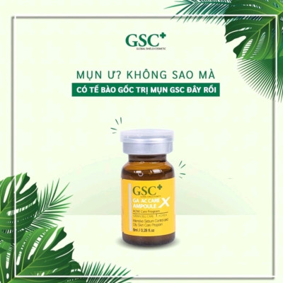 Tế bào gốc mụn GSC GA AC Care Ampoule