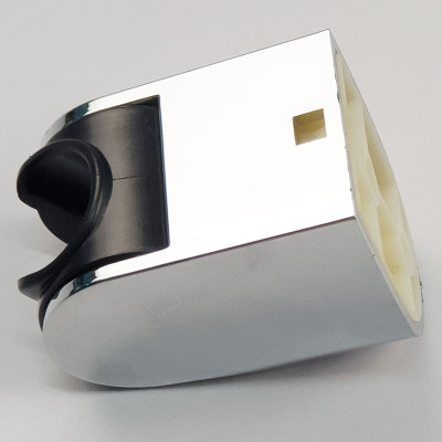 Bộ dây tay sen vuông 3 chế độ chảy chất liệu ABS mạ Chrome Eurolife EL-201SH (Trắng bạc)