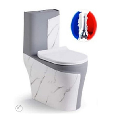 Bồn cầu nguyên khối Juno Sofa Yoshi nano kháng khuẩn CTT20 690x390x740mm