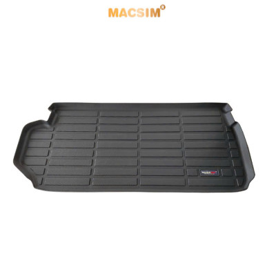 Thảm lót cốp qd xe ô tô Toyota Prado 2025+  nhãn hiệu Macsim  màu đen