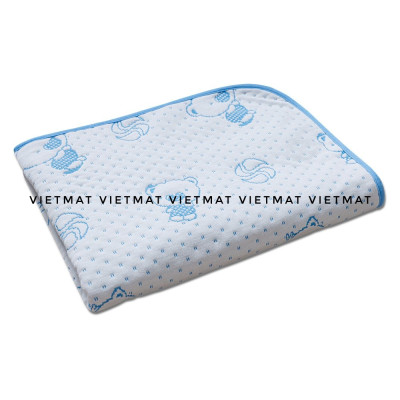 Combo 3 Tấm Lót Chống Thấm VIETMAT Màu Xanh (Size 40 x 50 cm)