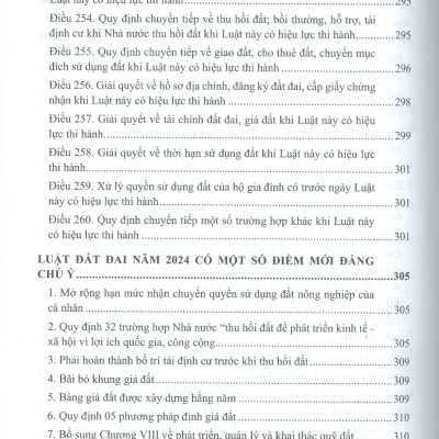 Luật Đất Đai Năm 2024 Và Án Lệ Giải Quyết Vụ Án, Vụ Việc Về Đất Đai Trong Thực Tiễn Xét Xử (Sách tham khảo) - PGS.TS. Nguyễn Thị Ngọc Hoa (Chủ biên)