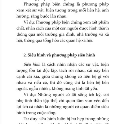 Thường thức về triết học Mác - Lênin. Quyển 2: Phép biện chứng duy vật