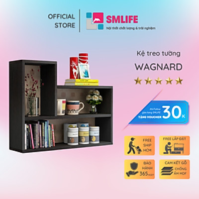 Giá sách để đồ treo tường SMLIFE Wagnard