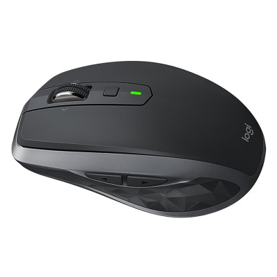 Chuột không dây Bluetooth Logitech MX Anywhere 2s - nhỏ gọn, dùng mọi bề mặt, con lăn HyperFast, sạc nhanh USB-A, phù hợp Mac/ Laptop - Hàng chính hãng