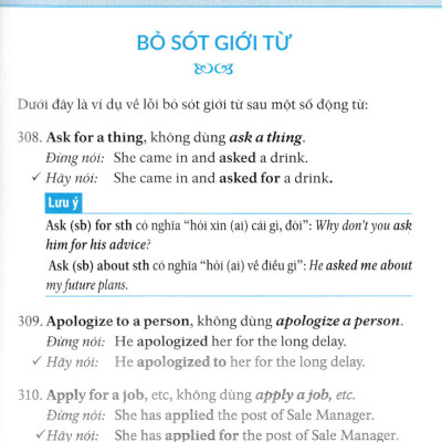 Các Lỗi Thường Gặp Trong Tiếng Anh - Common Mistakes In English - HASA