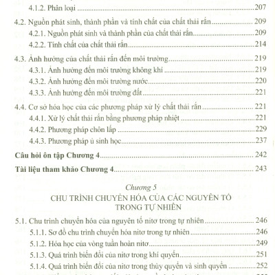 Giáo Trình Hóa Học Môi Trường