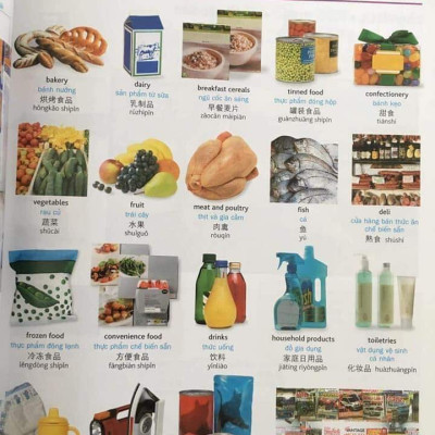 Combo 2 sách Từ điển hình ảnh Tam Ngữ Trung Anh Việt – Visual English Vietnamese Chinese Trilingual Dictionary + Phân tích đáp án các bài luyện dịch Tiếng Trung +DVD tài liệu 