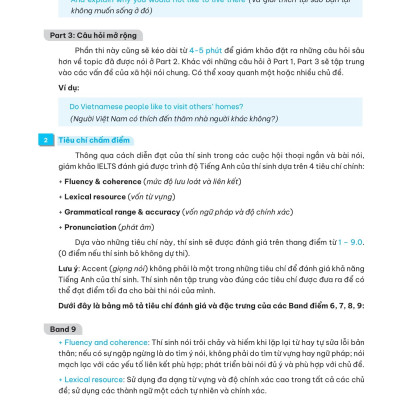 IELTS Sample Speaking Part 1-2-3 Tuyển Tập Câu Trả Lời Mẫu Hay Nhất