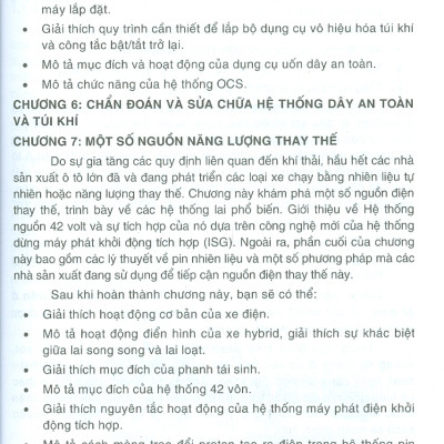 Hệ Thống Điện - Điện Tử Trên Ô Tô (Lý Thuyết - Thực Hành)