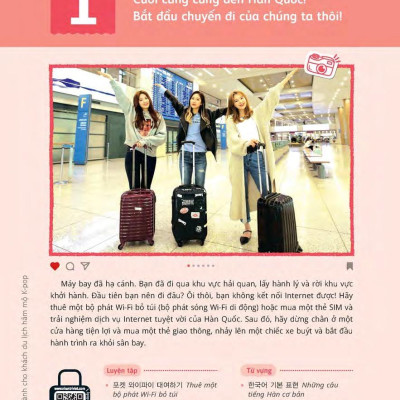 Tiếng Hàn Dành Cho Khách Du Lịch Hâm Mộ K-POP (Kèm file MP3)