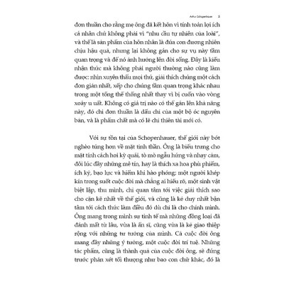  Những Tiểu Luận Về Tồn Tại Của Arthur Schopenhauer - Thiên Trang dịch - (bìa mềm)