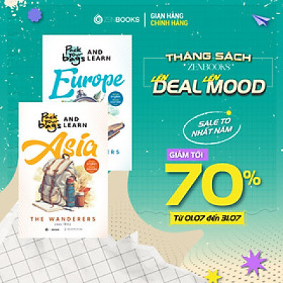 Sách - Bộ sách Tiếng Anh Du lịch từ Á sang Âu