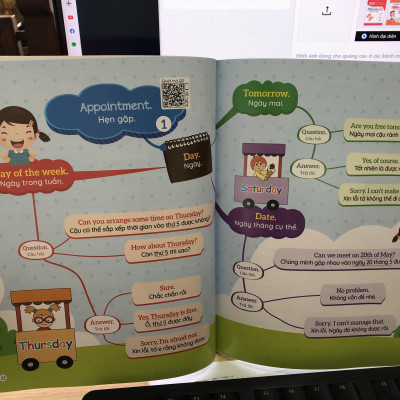 Bé Học Tiếng Anh 1001 Mẫu Câu Tiếng Anh Giao Tiếp Thông Dụng (Kèm flie nghe giọng chuẩn bản địa) Giúp bé Học Nhanh, Nhớ Lâu, Phát Triển Tư Duy, Dễ Đang Ôn Tập, Kích Thích Sự Phát Triển Não Bộ