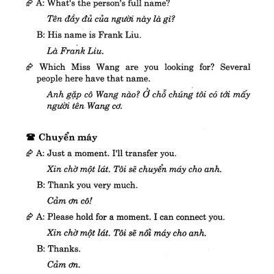 Tiếng Anh Qua Điện Thoại - Kèm CD