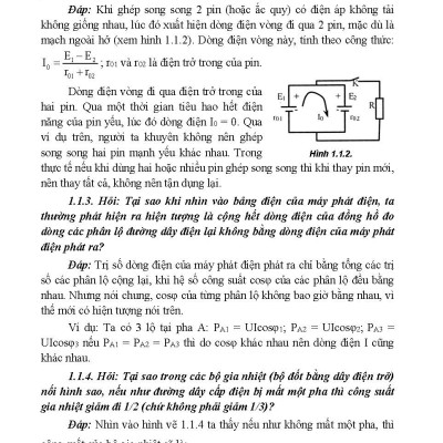 Hỏi Đáp Về Kỹ Thuật Điện Ứng Dụng