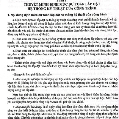 Sách - Định Mức Dự Toán Công Trình (Sửa Đổi, Bổ Sung) - Tập 2 - Lắp Đặt Hệ Thống Kỹ Thuật, Lắp Đặt Máy Móc Và Thiết Bị Công Nghiệp