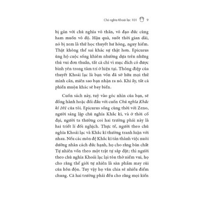 Sách Chủ Nghĩa Khoái Lạc 101 – Phương Thuốc Hạnh Phúc Của Epicurus | John Sellars | NXB Thanh Niên | San Hô Books