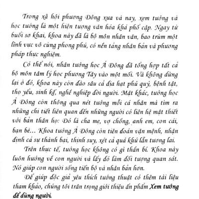 Xem Tướng Để Dùng Người