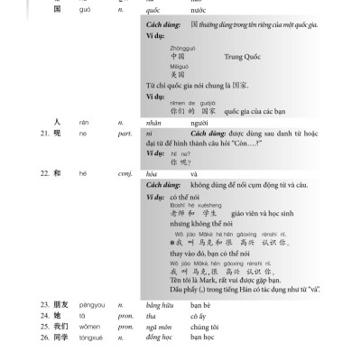 Giáo Trình Tiếng Trung Giao Tiếp Tổng Hợp Dành Cho Người Việt Nam