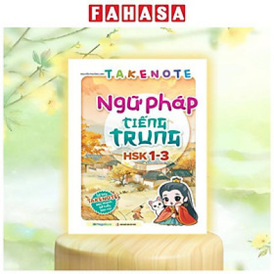 Sách - Takenote Ngữ Pháp Tiếng Trung HSK 1-3