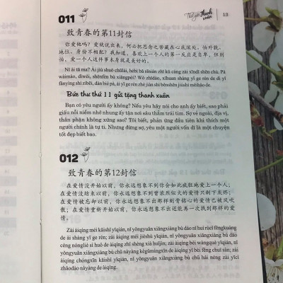 Combo 2 sách Phân tích đáp án các bài luyện dịch Tiếng Trung và gởi tôi thời thanh xuân song ngữ Trung việt có phiên âm có mp3 nghe+ DVD tài liệu