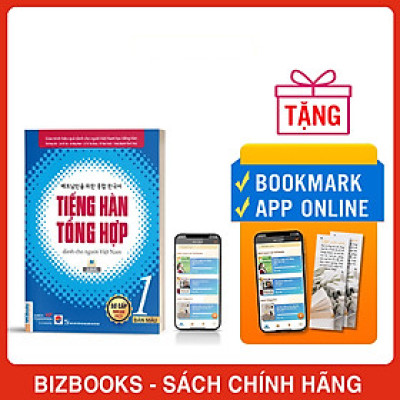 Sách - Tiếng Hàn Tổng Hợp Dành Cho Người Việt Nam - Sơ Cấp 1 Phiên Bản Mới (4 Màu)