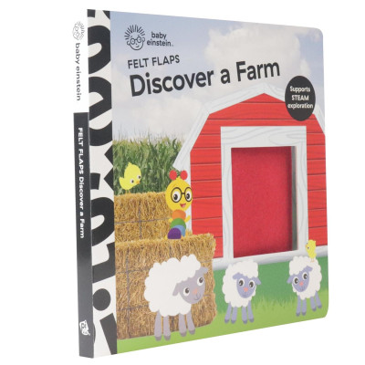 Sách ngoại văn: Felt Flaps - Baby Einstein Discover A Farm