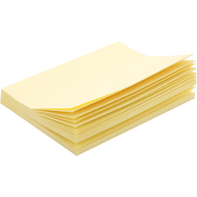 Bộ 2 Xấp Giấy Note Vàng Baoke 1006 - 102 x 76 mm (100 sheets/Xấp)