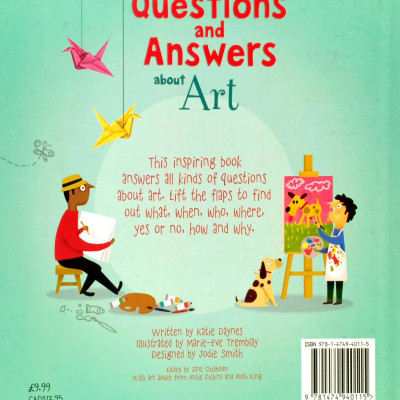 Usborne Lift-the-Flap Questions and Answers about Art