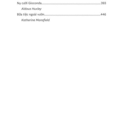 Trở Lại Babylon - Tuyển Tập Truyện Ngắn Anh-Mỹ