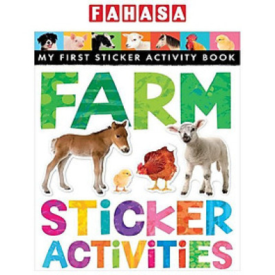 Sách ngoại văn: Farm Sticker Activities