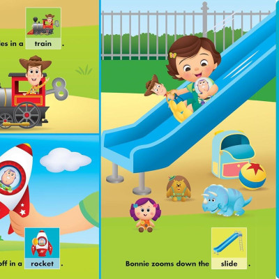 Sách ngoại văn: Apple Disney Baby First Word Adventures