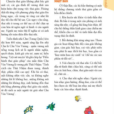 HÀNH TRÌNH THAI GIÁO 280 NGÀY - MỖI NGÀY ĐỌC MỘT TRANG