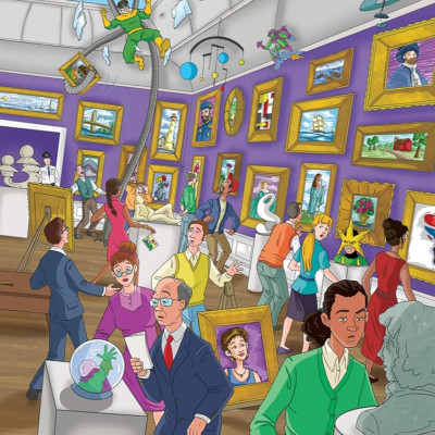 Sách ngoại văn: 3D Look And Find - Spiderman