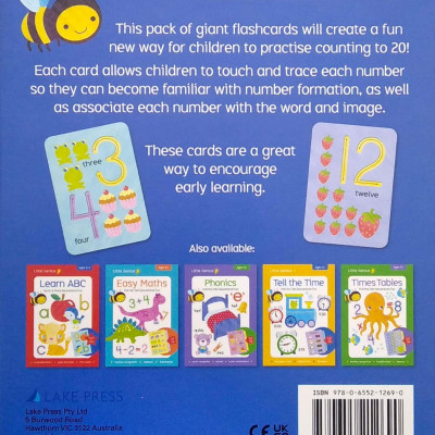 Little Genius Cards: Learn 123 Touch & Trace Educational Fun