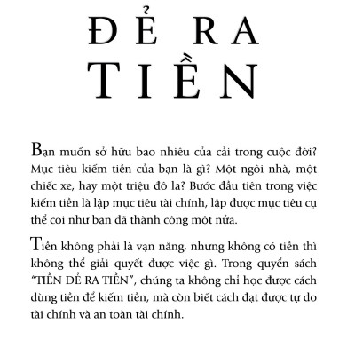 Tiền Đẻ Ra Tiền