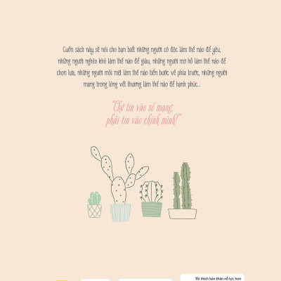 Sách AZ - Tôi Thích Bản Thân Nỗ Lực Hơn (Tặng Bookmark)