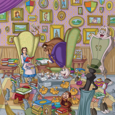 Sách ngoại văn: Look And Find - Midi Disney Princess Find The Magic