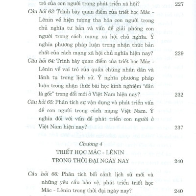 Hỏi - Đáp Môn Triết Học Mác - Lênin (Dùng cho bậc đại học hệ chuyên và không chuyên lý luận chính trị)