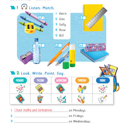 Tiếng Anh 5 Extra and Friends - Activity Book (Sách bài tập)